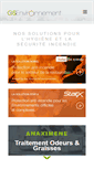 Mobile Screenshot of gsenvironnement.com